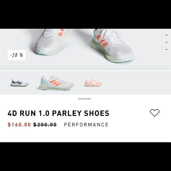 Never been work Adidias 4D kid size - Picture 4 of 8